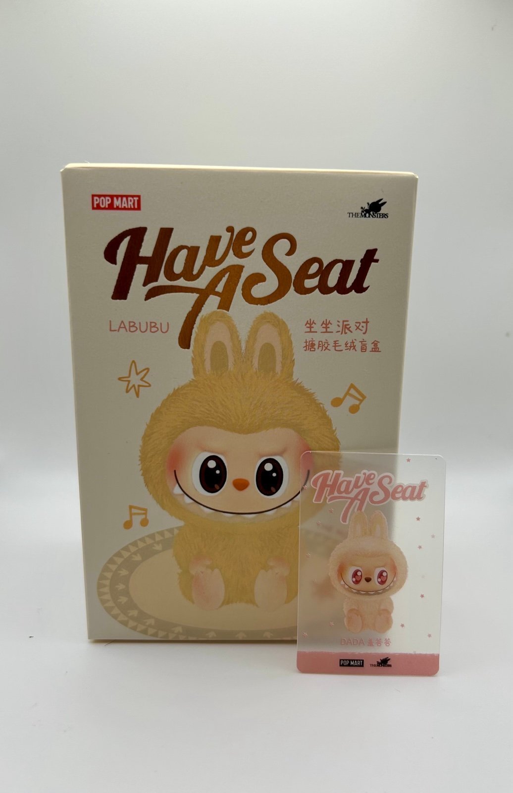 POP NOW:THE MONSTERS - Have a Seat Vinyl Plush Blind Box