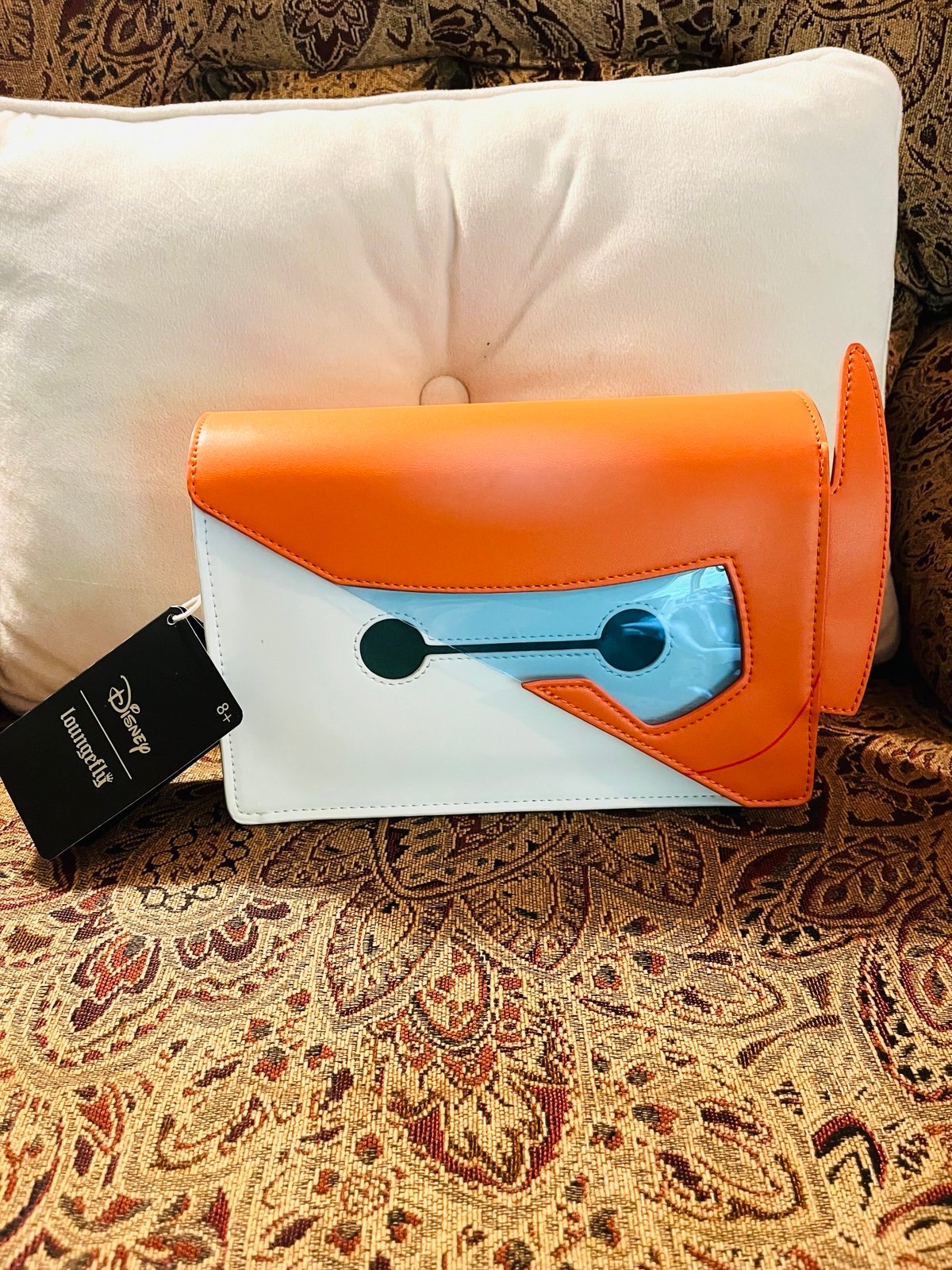 NWT Disney x Loungefly Big Hero Six Baymax Crossbody Bag