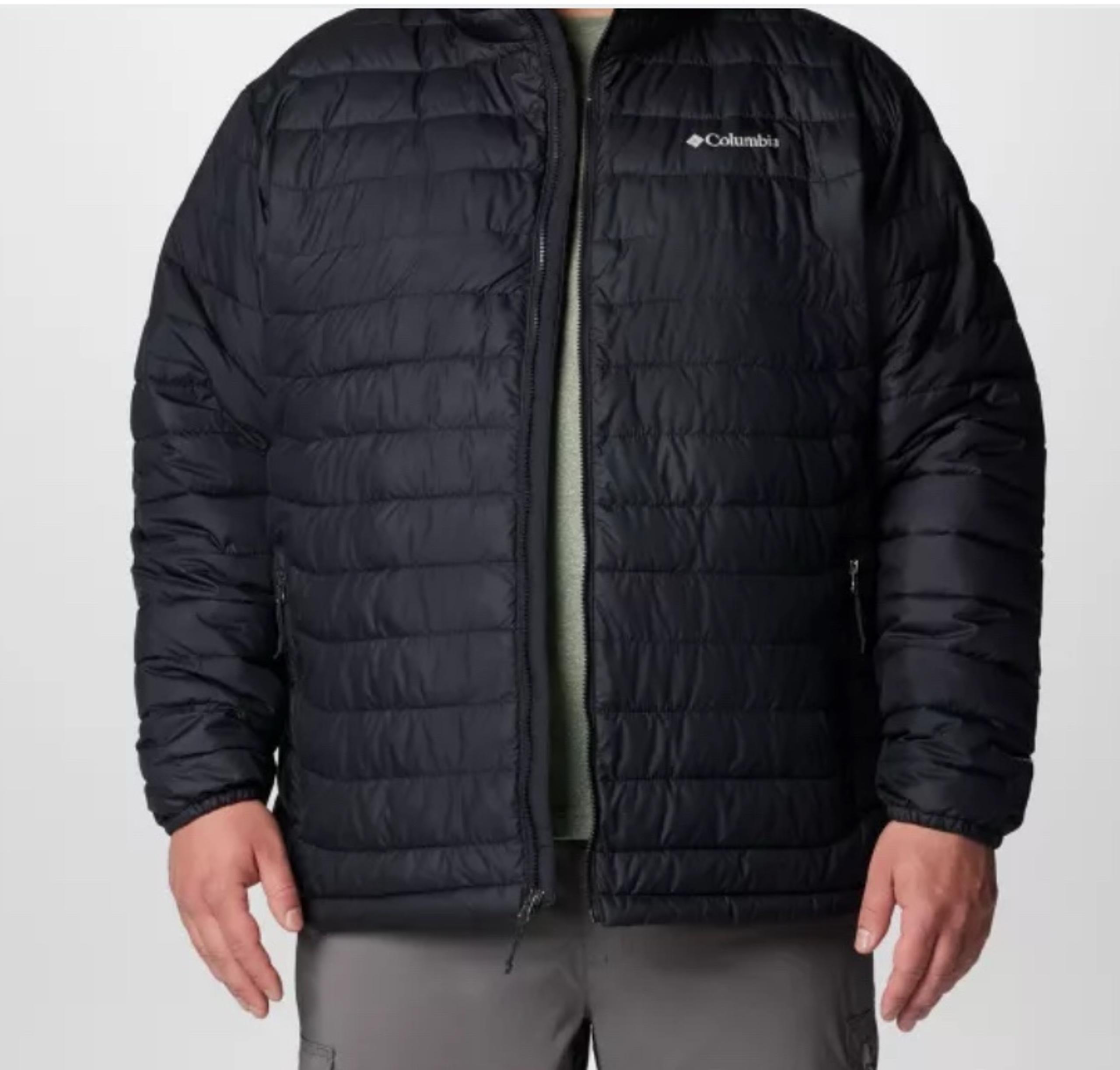 Columbia Men’s Omni Heat Jacket 590 Turbo Down Size 3XT Black $130 Columbia Men’s Omni Heat Jacket 590 Turbo Down Size 3XT Black $130