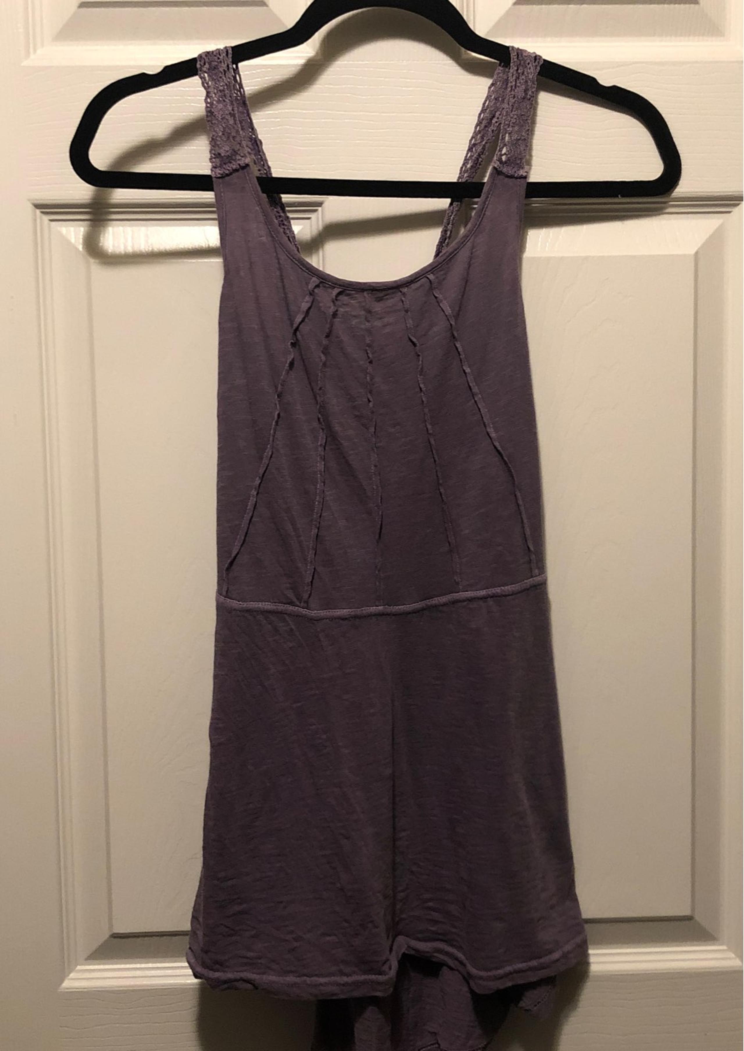 Sun & Shadow Open Back Tank Top