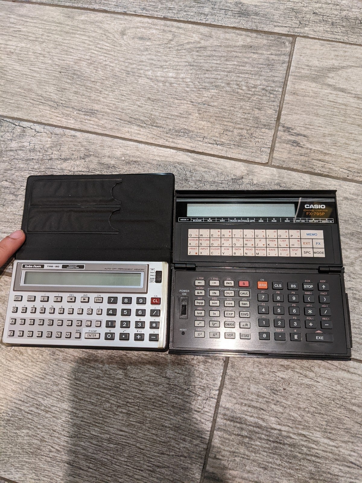 Vtg personal computers casio radioshack