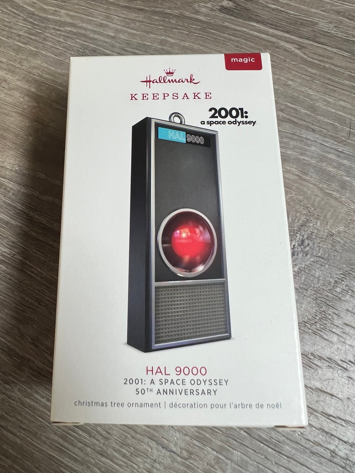 2018 Hallmark A Space Odyssey HAL 9000 50th Anniversary Magic Ornament New 53