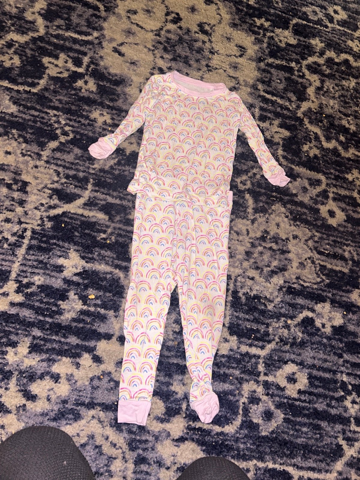 little sleepies pastel rainbow