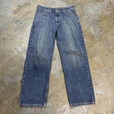 Vintage Y2K Levi’s Silvertab Baggy Denim Jeans 33x30 Skater Grunge