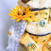 Honey Teddy Bear Bee Diaper Cake , Baby Shower Gift