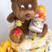 Honey Teddy Bear Bee Diaper Cake , Baby Shower Gift