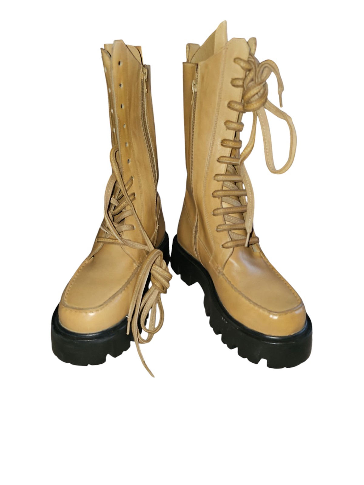 Free people combat boots size 8