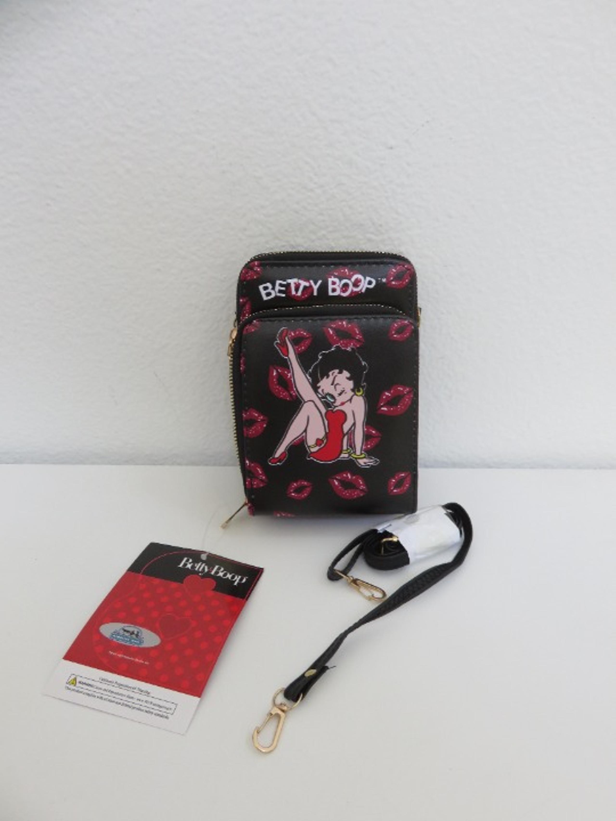 (#L) BETTY BOOP Crossbody Purse/Wallet