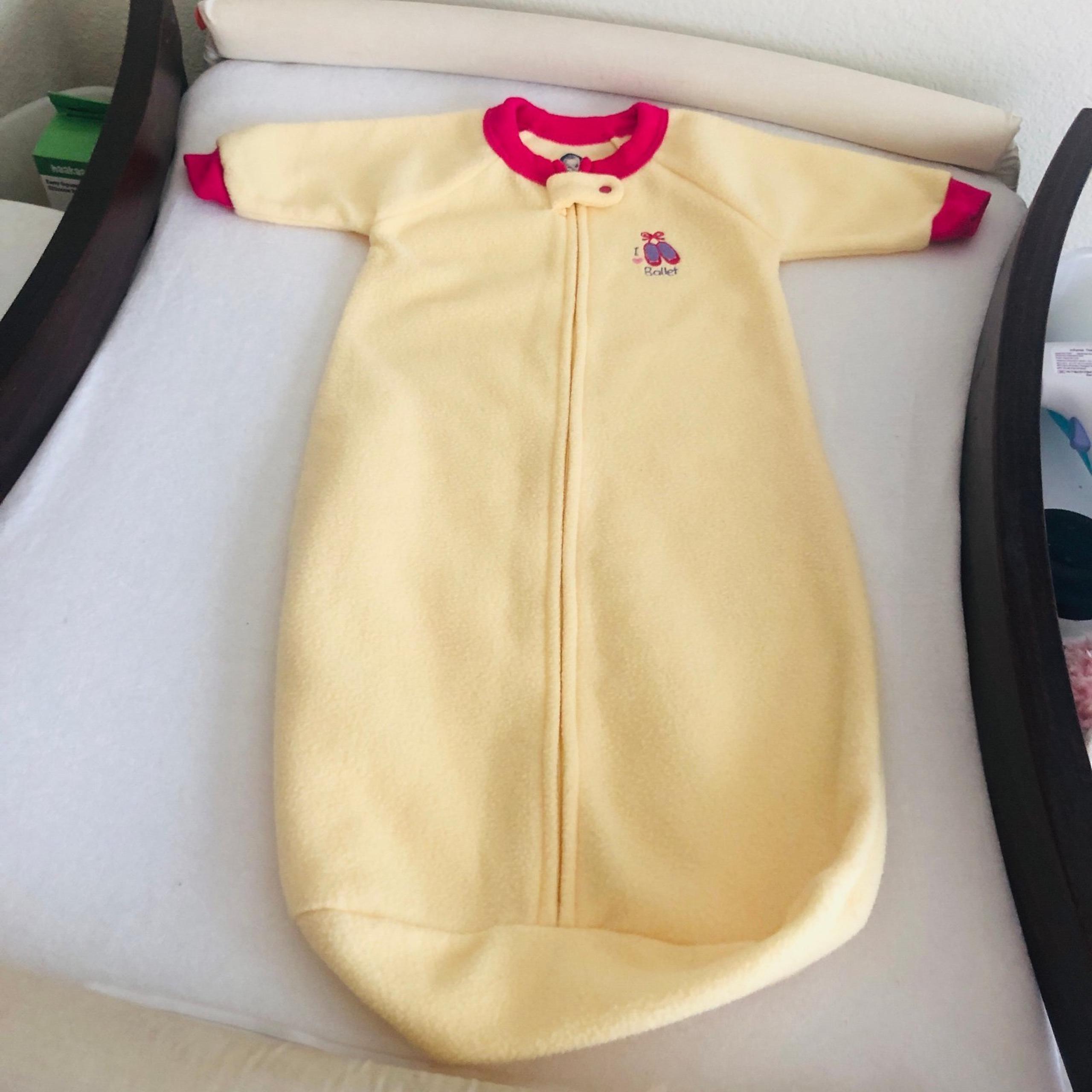Fleece Gerber infant sleep sack 0-6m