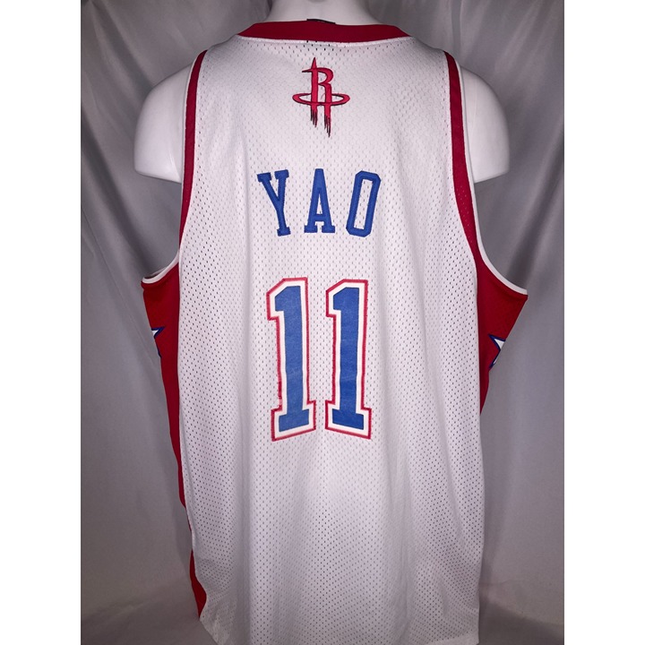 VTG Yao Ming #11 Houston Rockets 2004 NIKE NBA All Star Jersey Men's 3XL