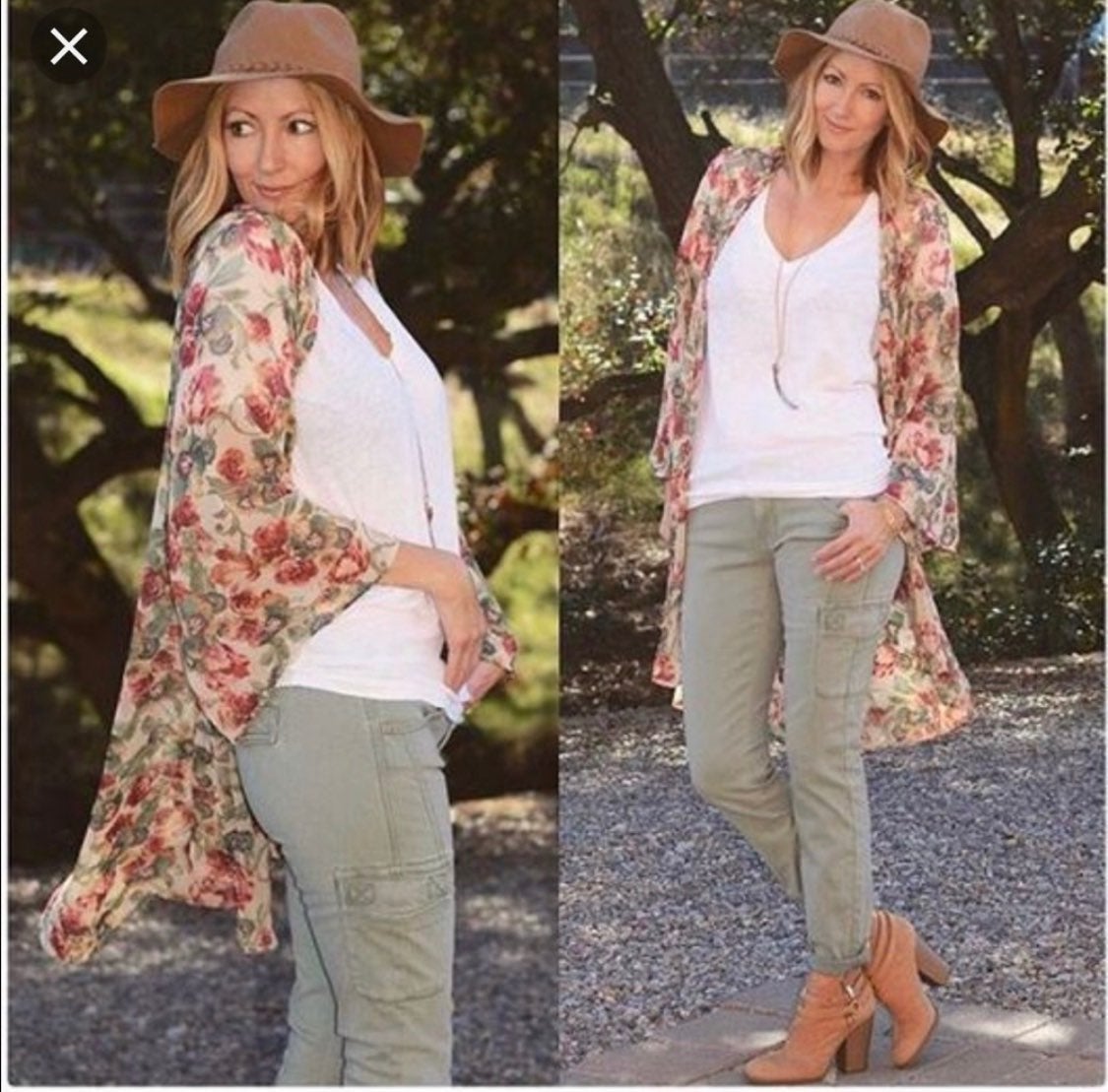 Cabi Celandon Olive Green Skinny Jeans