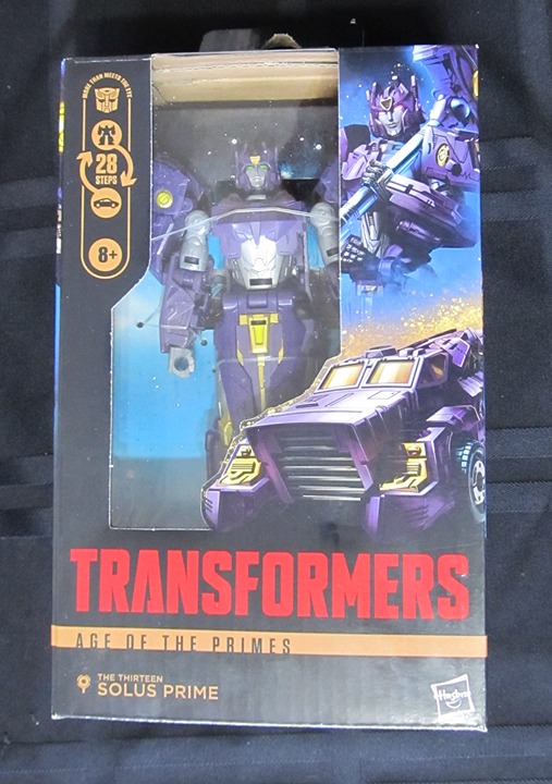 Transformers AOTP 2025 SOLUS PRIME FIGURE Deluxe The Thirteen Age of the Primes
