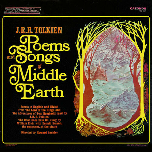 J.R.R. Tolkien ‎– Poems And Songs Of Middle Earth (1967) Caedmon TC 1231 NEW LP