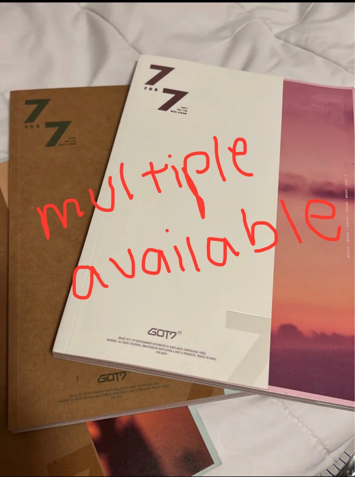GOT7 7 for 7 album