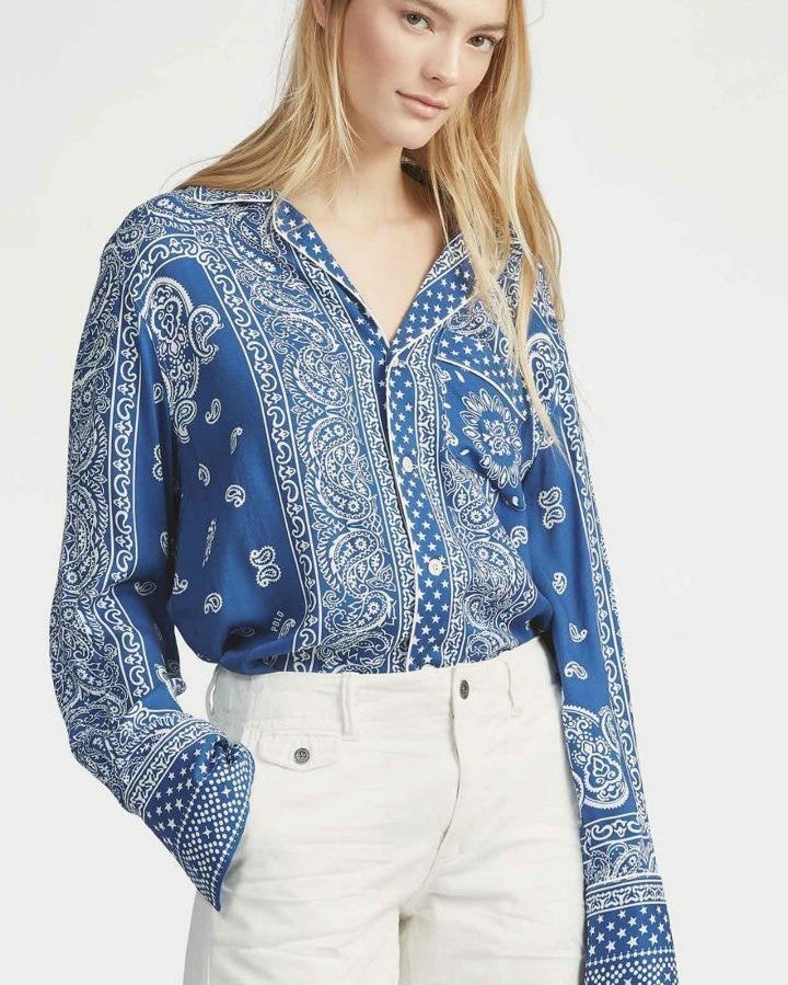 POLO RALPH LAUREN BLUE PAISLEY