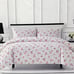 Kate Spade Falling Poppies Floral Pink & Red Floral Full/Queen Comforter Set