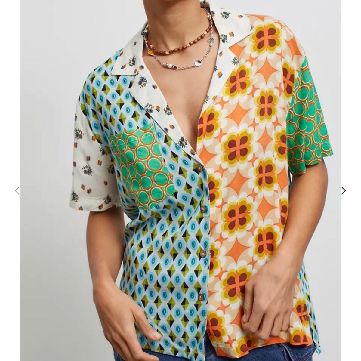 Urban Outfitters Gardenia Souvenir Shirt