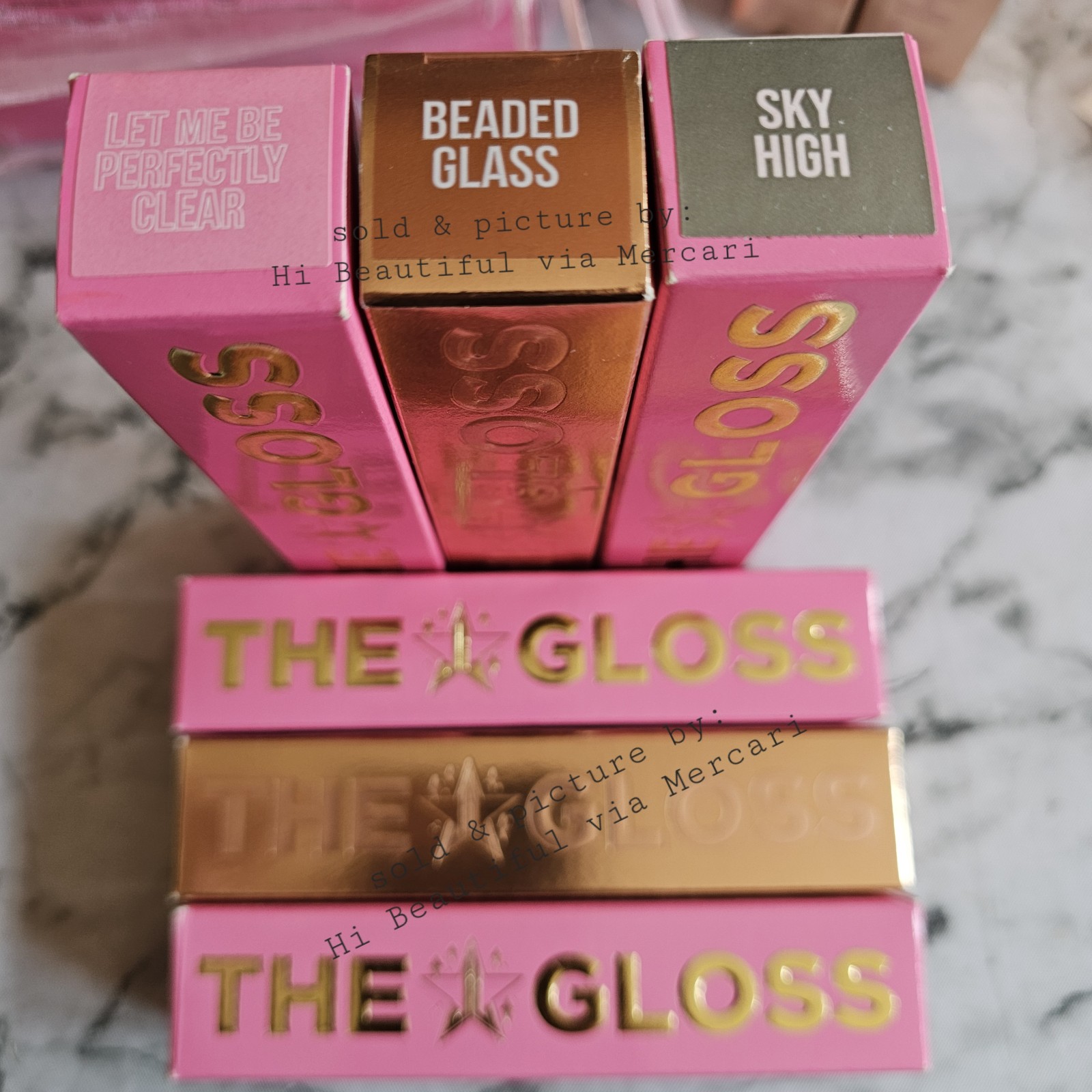 Rare Jeffree Star THE GLOSS BUNDLE 4