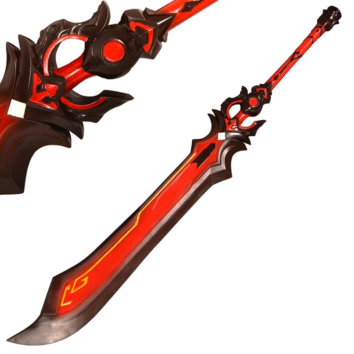 46.4 Polymethyl Anime Sword Toy Sword, Genshin Impact Sword Blackcliff
