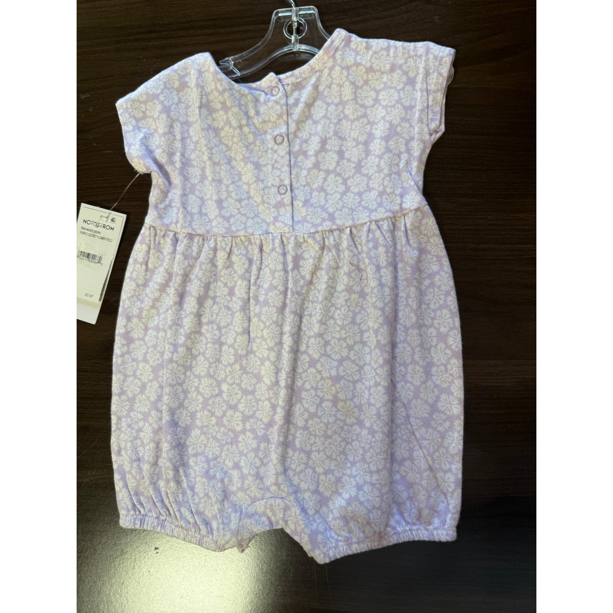 Nordstrom Rack Purple Floral Outfit- Size 3 months