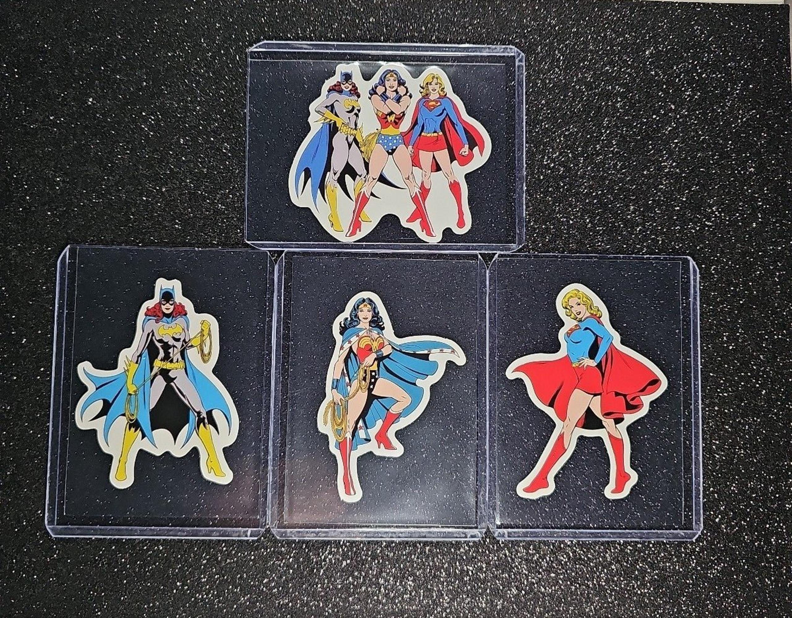DC Comics waterproof vinyl stickers 4 lot