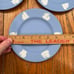 Lot 3 Vintage MCM Wedgwood Jasperware Grecian Bread Butter Plate Dish Set Lot