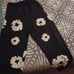 Black denim tears sweatpants