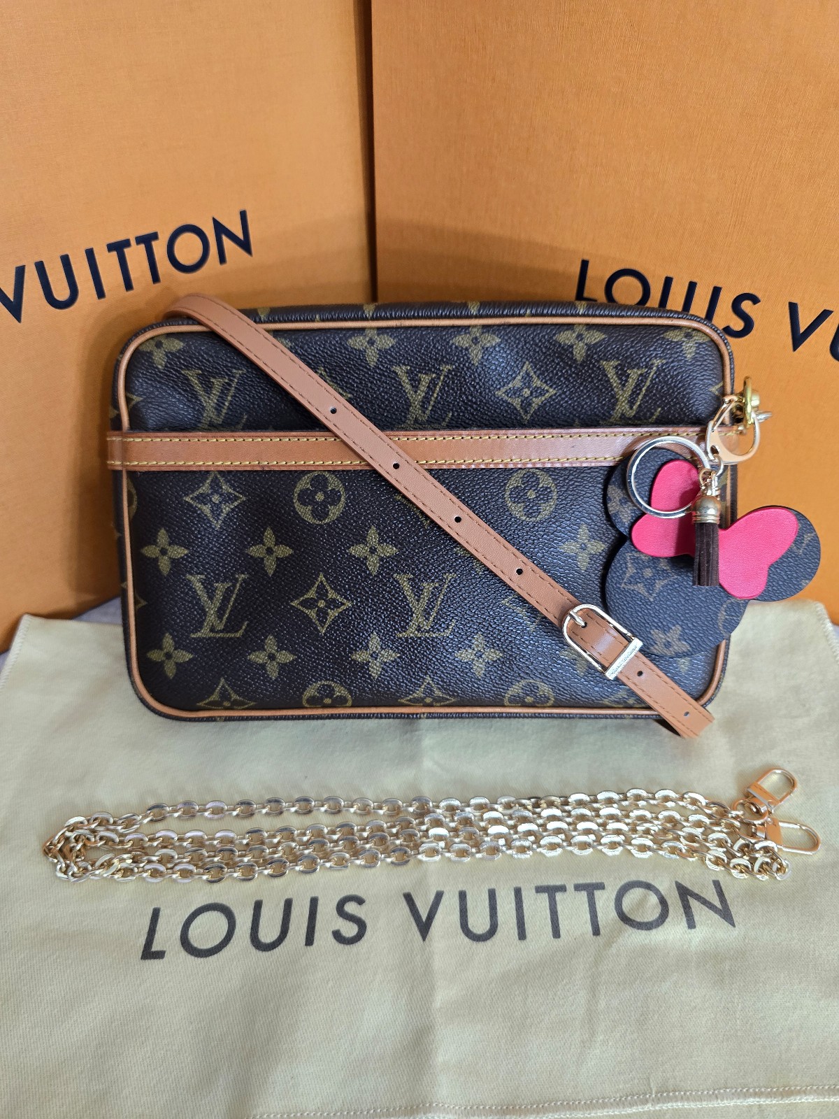 Louis Vuitton Monogram Compiegne 23 Crossbody bag