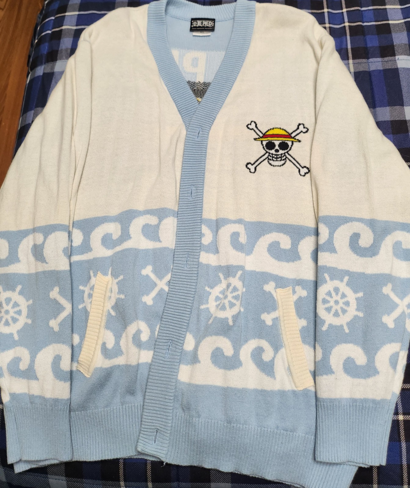 One Piece Anime Cardigan. Size XL