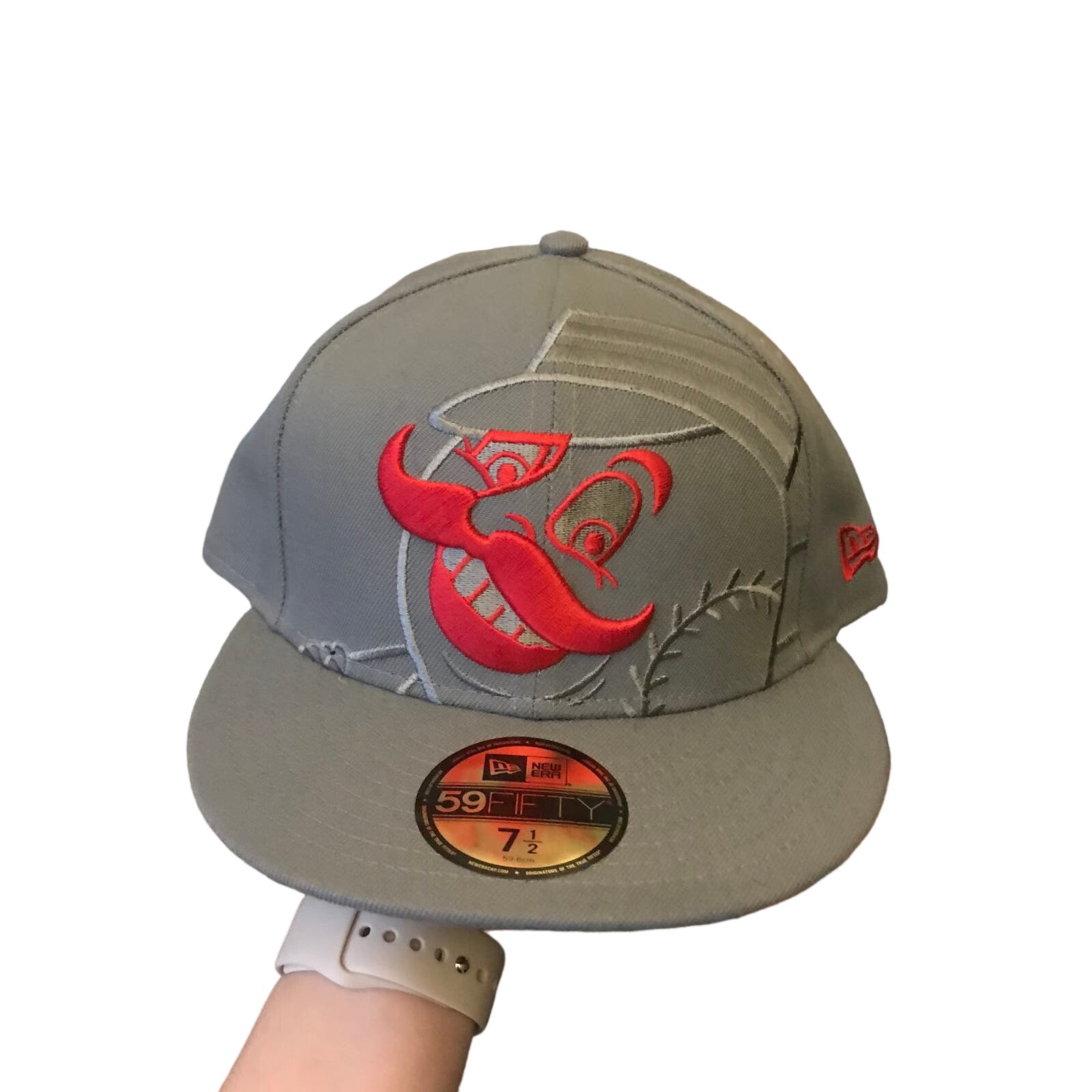 New Era Cincinnati reds fitted hat 7 1/2