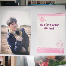 BTS SUGA YOONGI FIRE BROADCAST PHOTOCARD POSTCARD