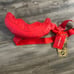NWT Sprayground Limited Edition Red Riviera Sharkmouth Crossbody Waist Bag