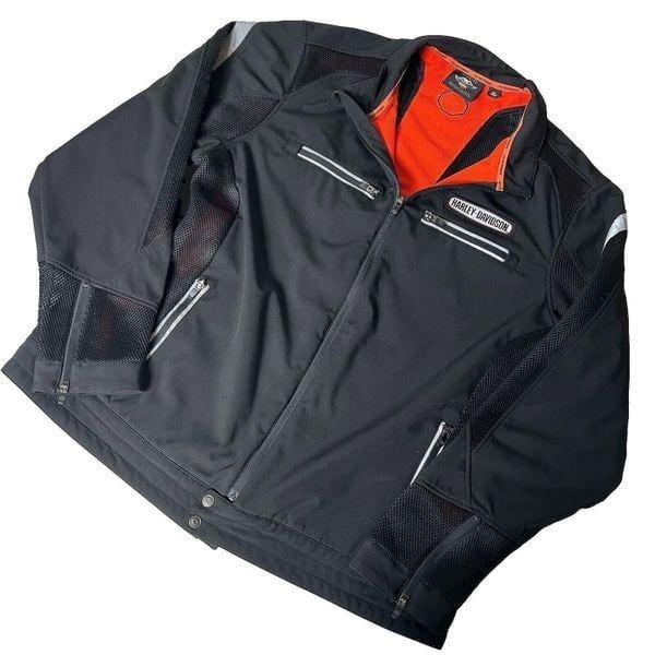Men's Harley-Davidson Performance Mesh Light Motorcycle Jacket Size XXL