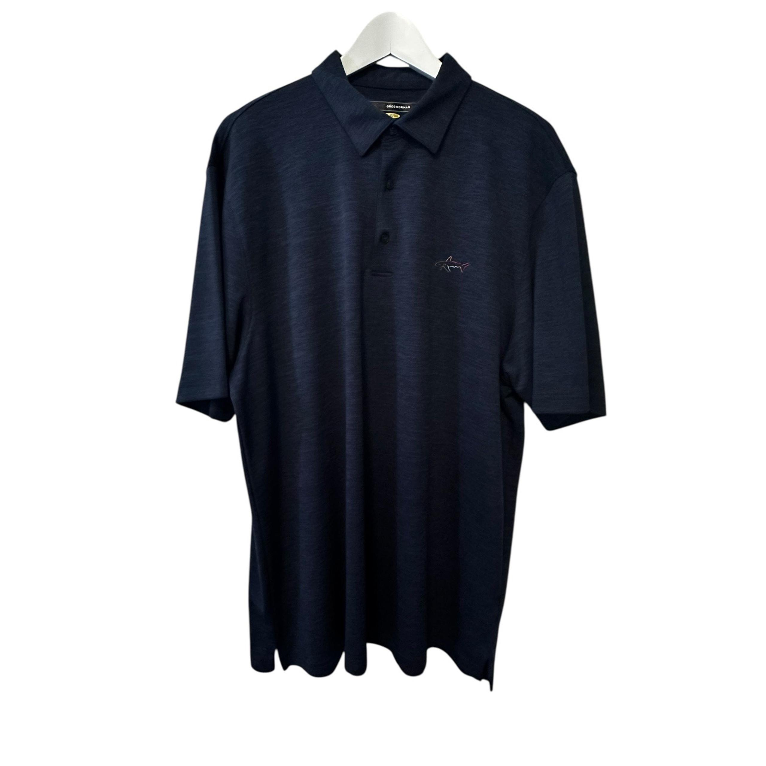 Greg Norman Play Dry Polo Shirt Moisture Wicking Golf Athletic Mens Size XL