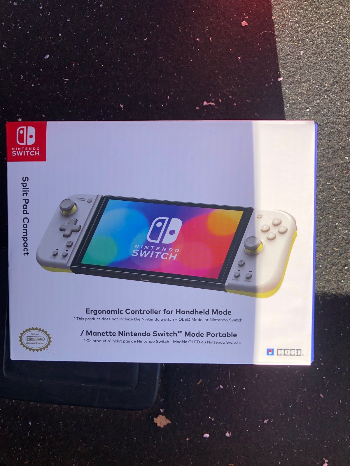 Nintendo switch controller split pad compact