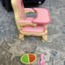 belle animators high chair