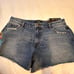 ED HARDY FLAME SKULL DENIM SHORTS