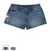 ED HARDY FLAME SKULL DENIM SHORTS