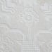 Full Size Light Yellow Floral Chenille Bed Spread ~ A+