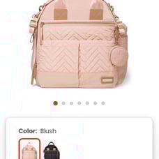 Suite by Skip Hop Pink Diaper Backpack
