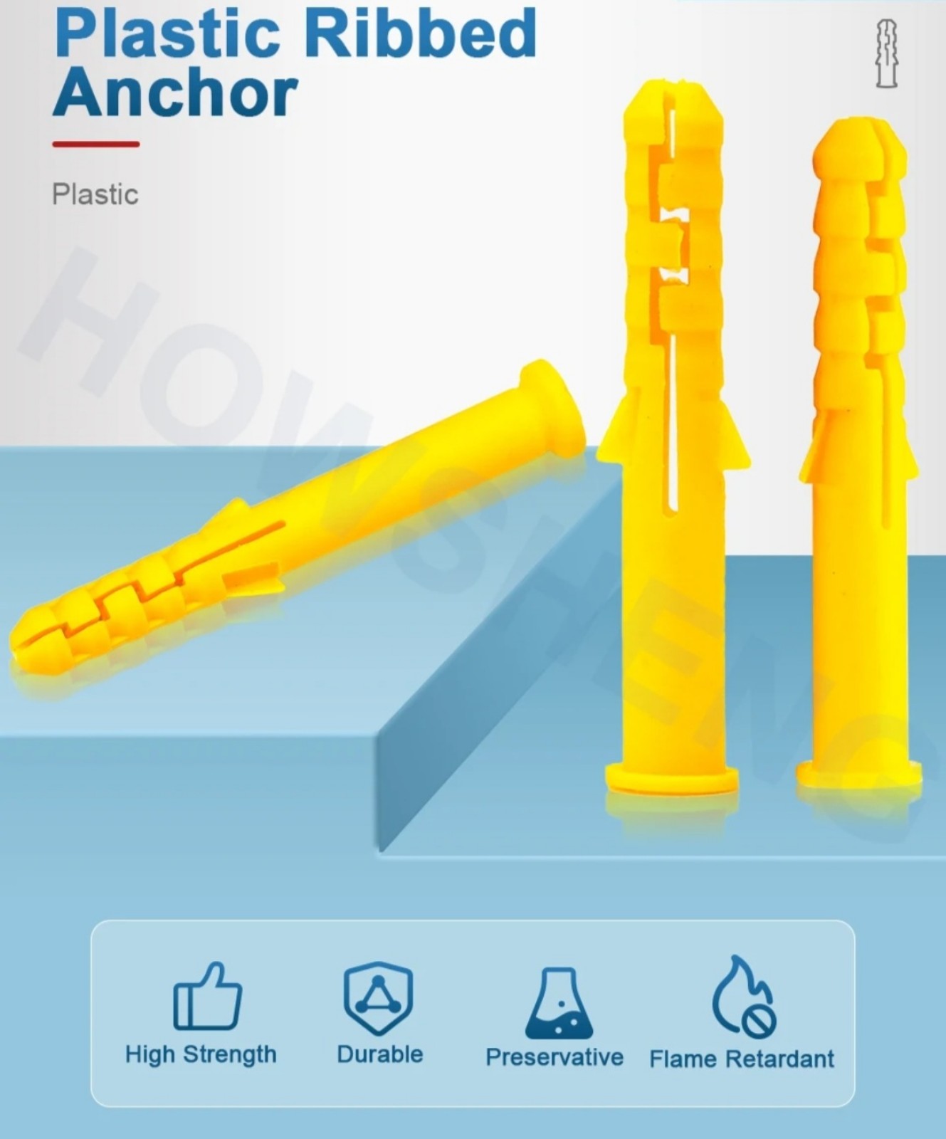 50 Pcs Drywall Anchors