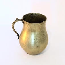 Antique Solid Brass Pitcher