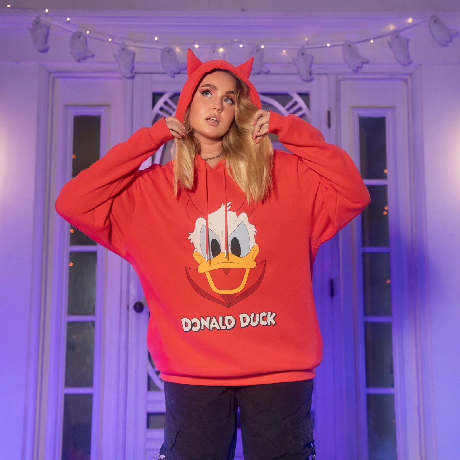Donald Devil Hoodie-3XL-NWT