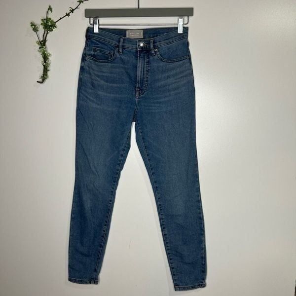 Everlane The High Rise Skinny Jeans Sz 27 Regular