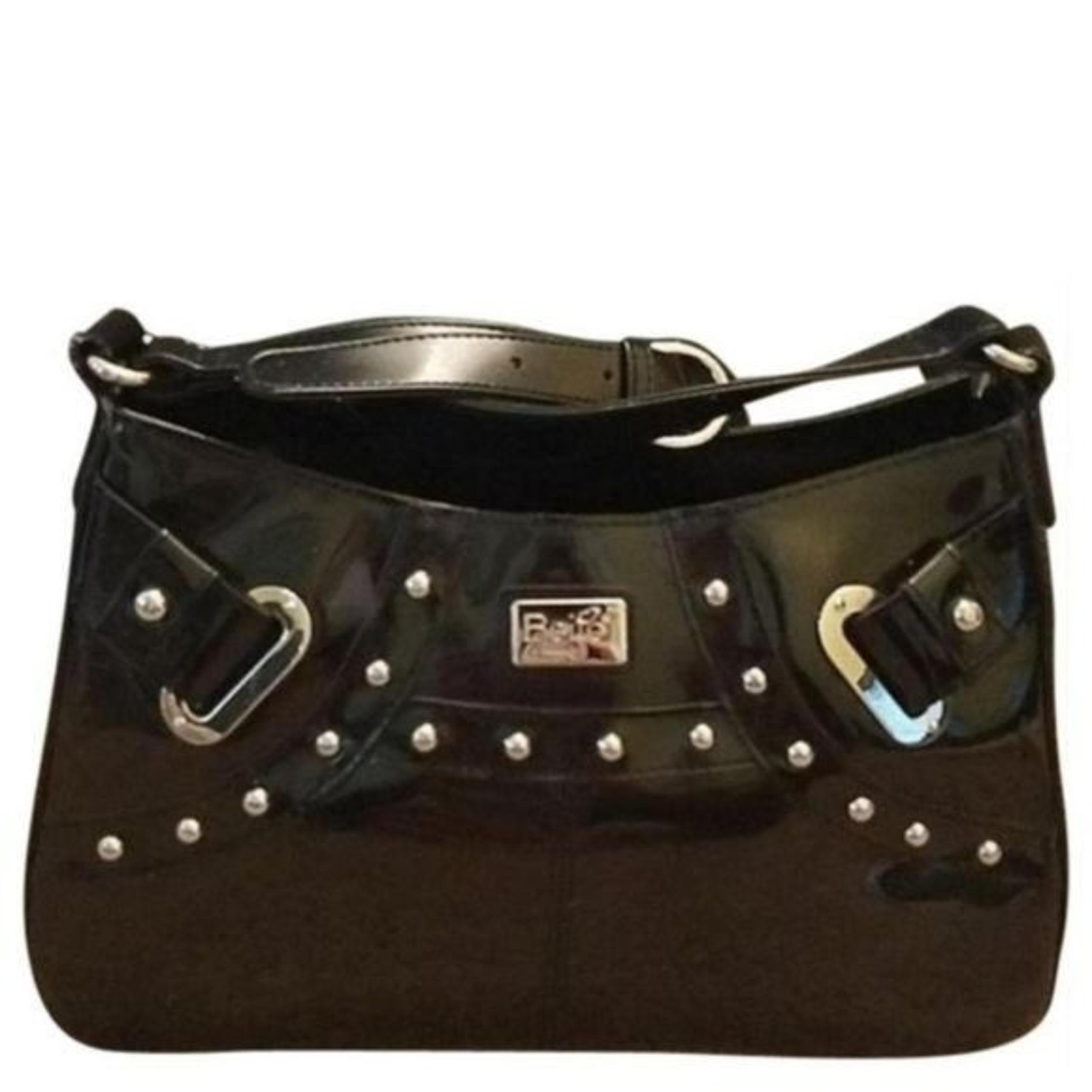 Bag Classic Shoulder Handbag Black Patent Leather PURSEWomen's Woman's - Beijo