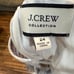 J.Crew Collection Striped Cutout Halter Midi Dress Gray White Summer Size 24