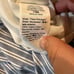 J.Crew Collection Striped Cutout Halter Midi Dress Gray White Summer Size 24