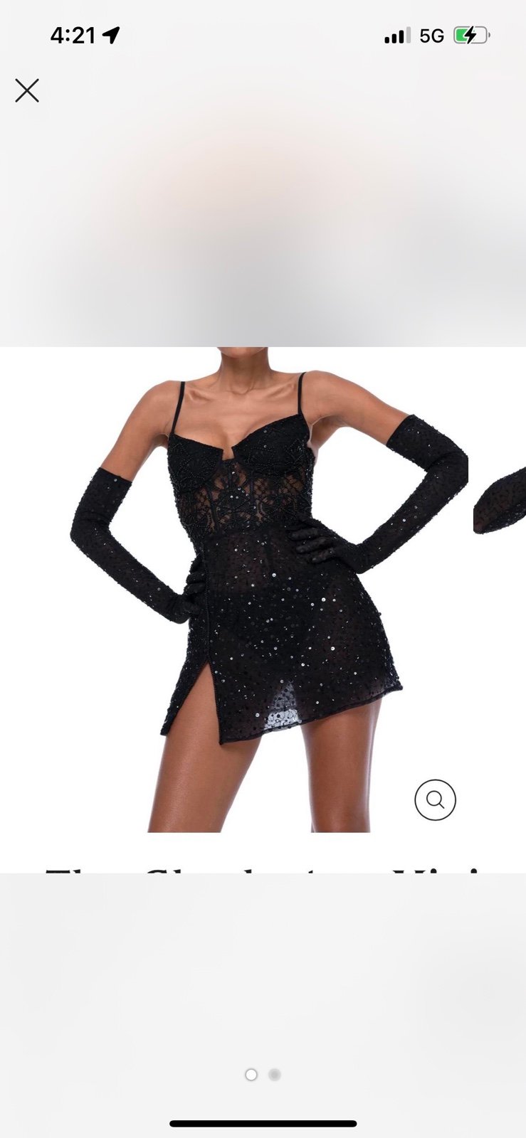 Dyspnea The Charleston Mini Dress