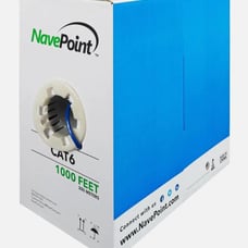 CAT6 1000FT Blue 1-pack