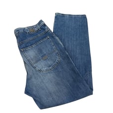 Marithe Francois Girbaud Jeans Mens 36 Blue Baggy Wide Leg